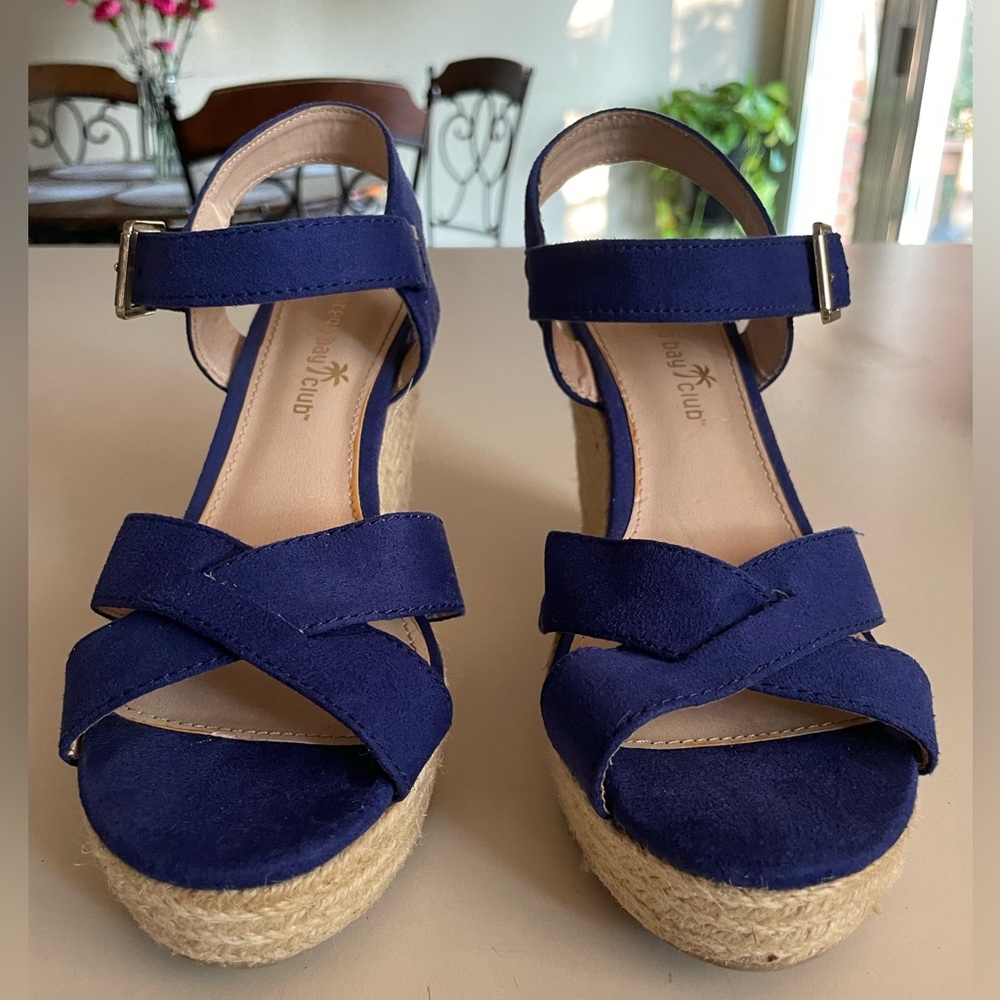 MontegoBay Club Blue Espadrille Sandal